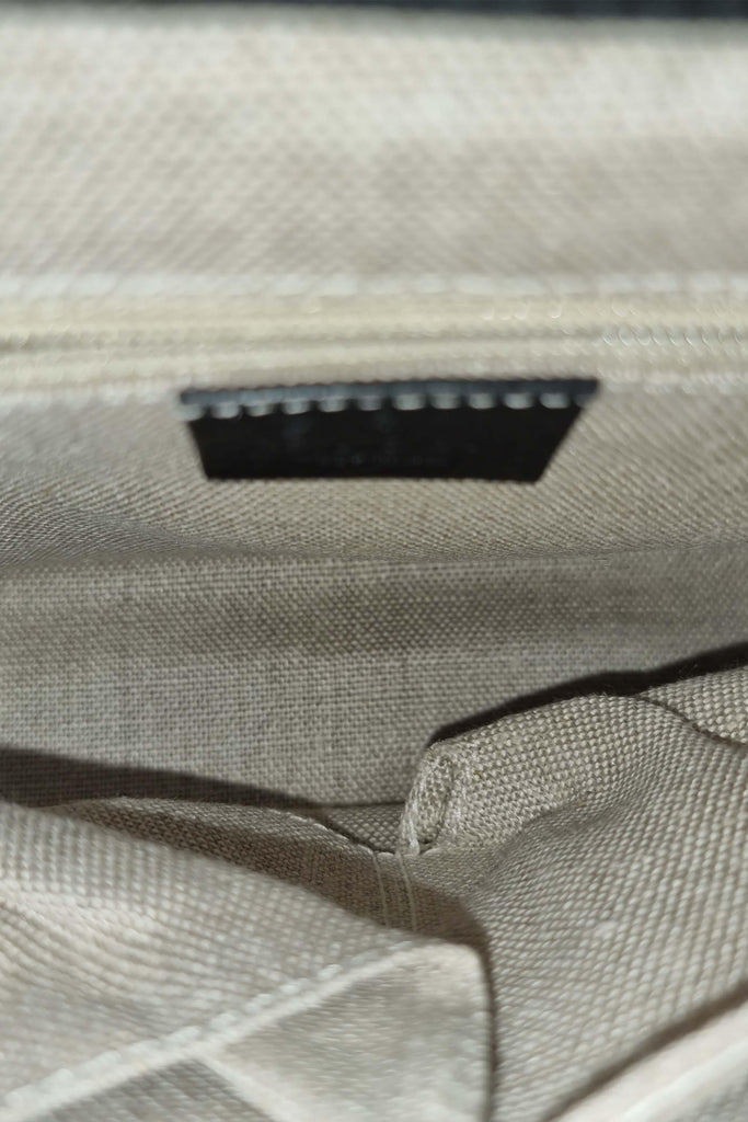 Interlocking GG Top Handle Shoulder Bag Black - Second Edit