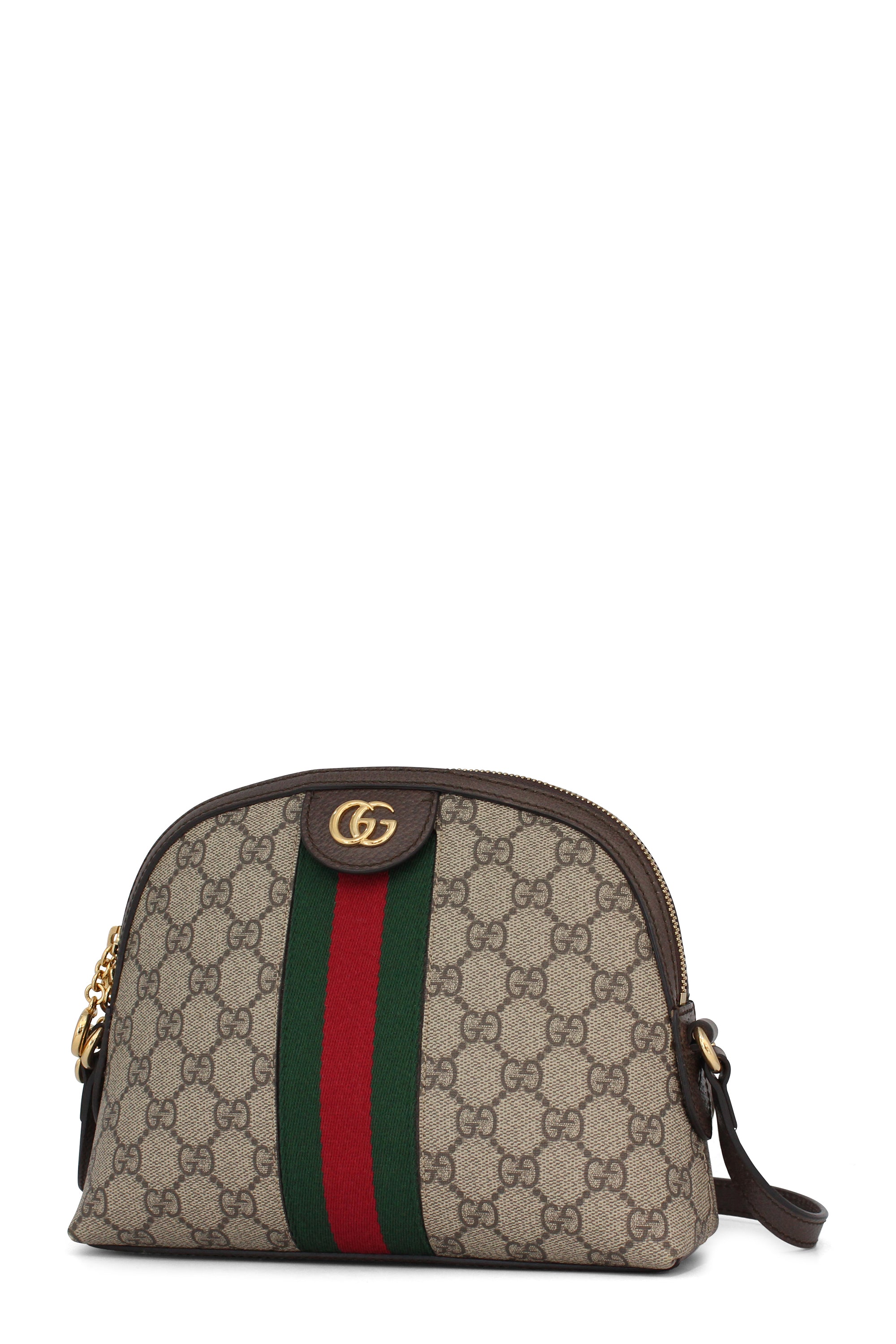 Gucci Ophidia GG Mini Shoulder Bag in Brown
