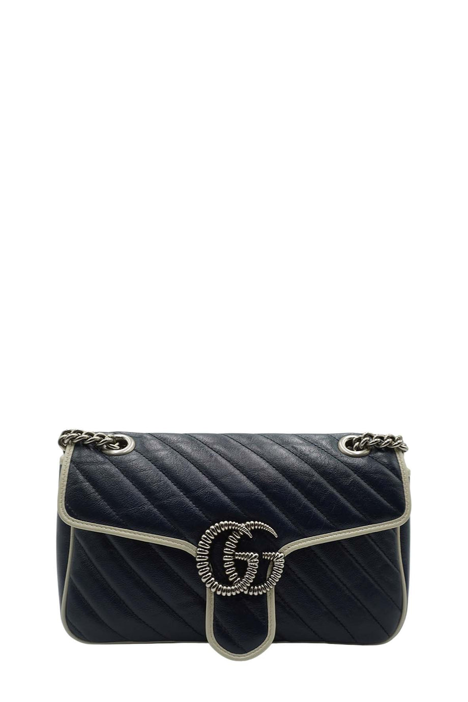 Gg marmont small sales matelassé shoulder