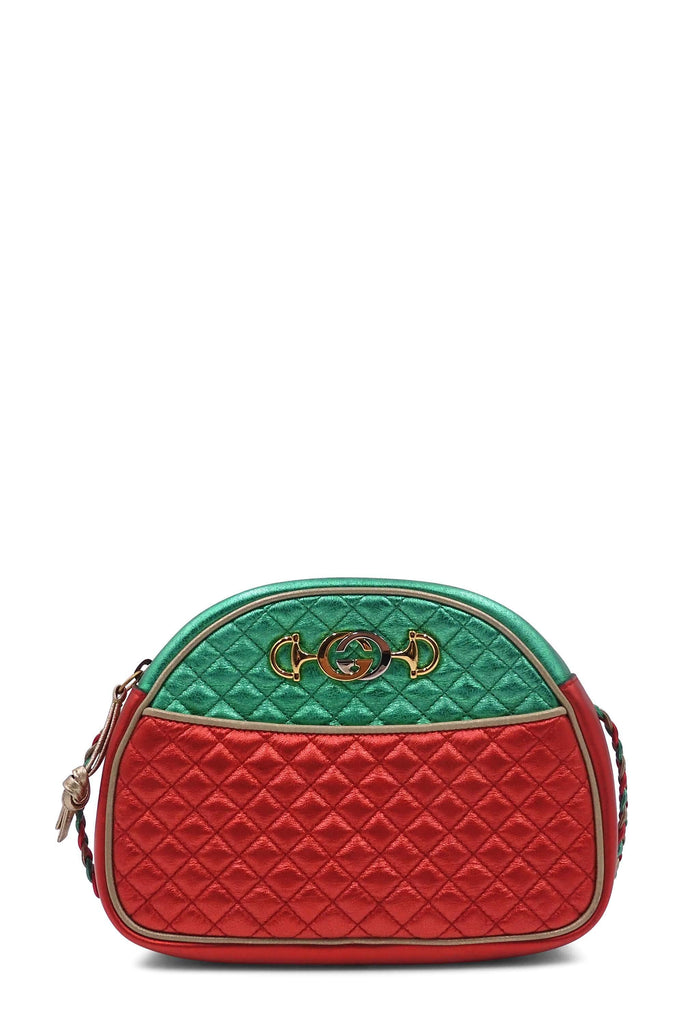 Trapuntata Mini Bag Red Green - Second Edit