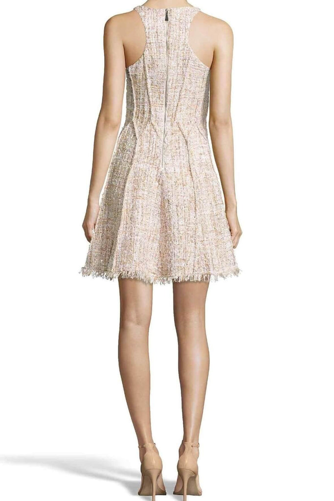 Diaz Embellished Tweed Fit & Flare Dress - Second Edit