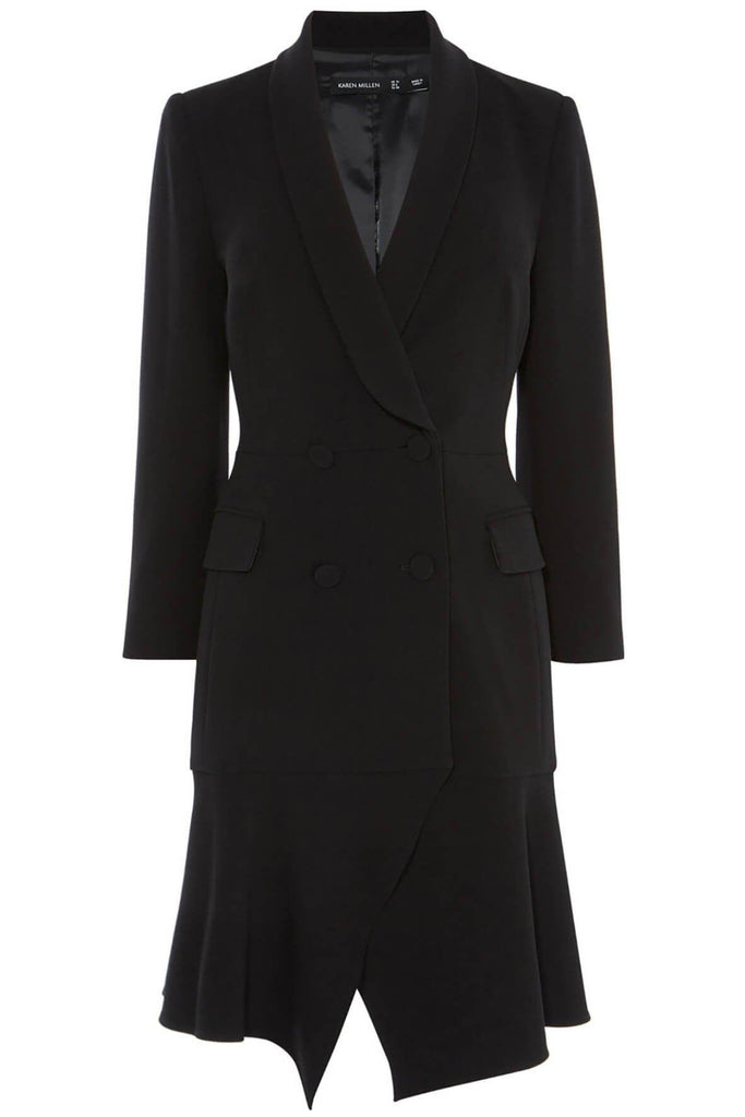 Shop preloved and authentic Asymmetric Tuxedo Dress Clothing by Karen Millen from Second Edit in {{ shop.address.country }}