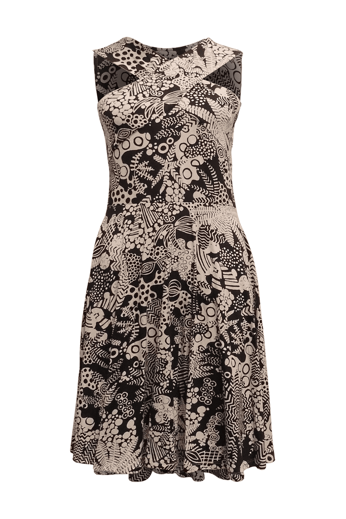 Printed Jersey Dress - Second Edit