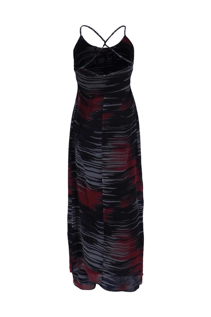 Printed Strappy Maxi Dress - Second Edit