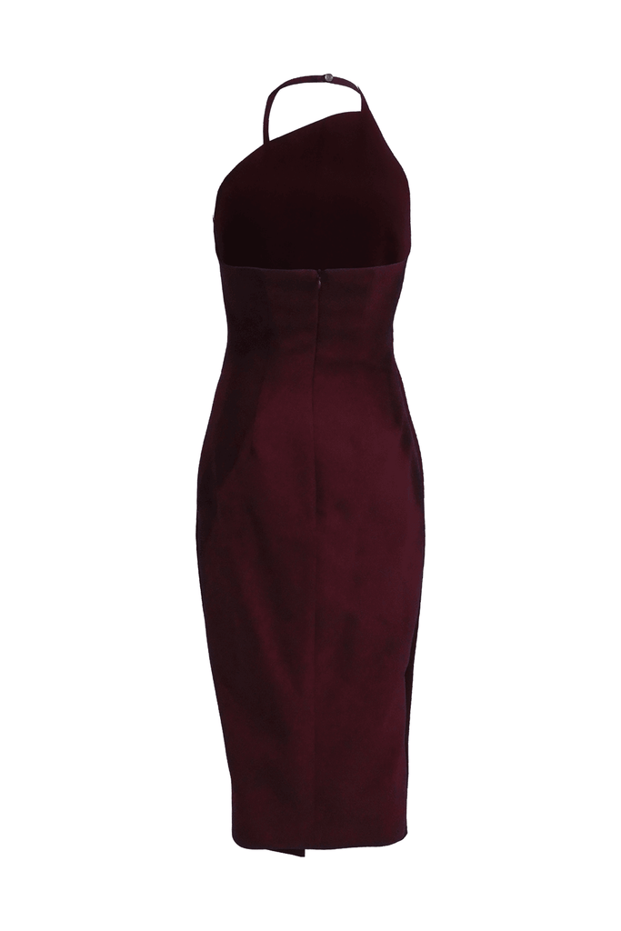 Shop preloved and authentic (Altered) Halter Slit Dress Clothing by Keepsake from Second Edit