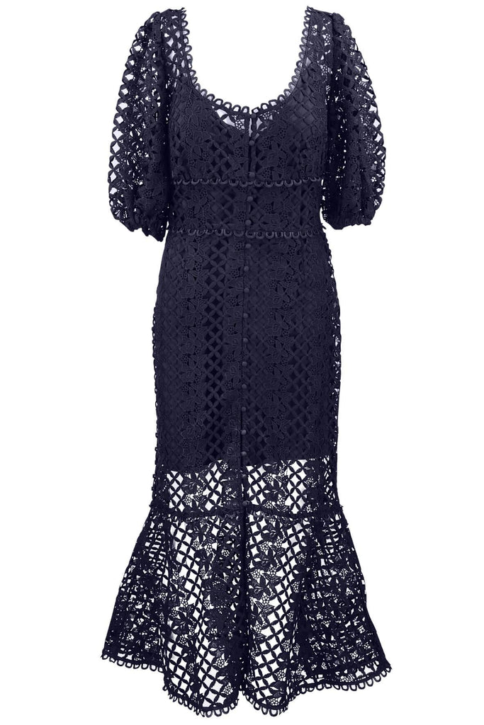 Keepsake Lovable Lace Midi Dress - Style Theory Shop