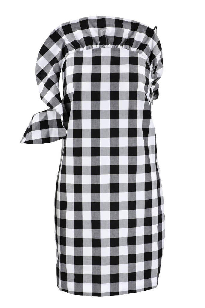 Shop preloved and authentic Alison Gingham Mini Dress Clothing by Kitri from Second Edit