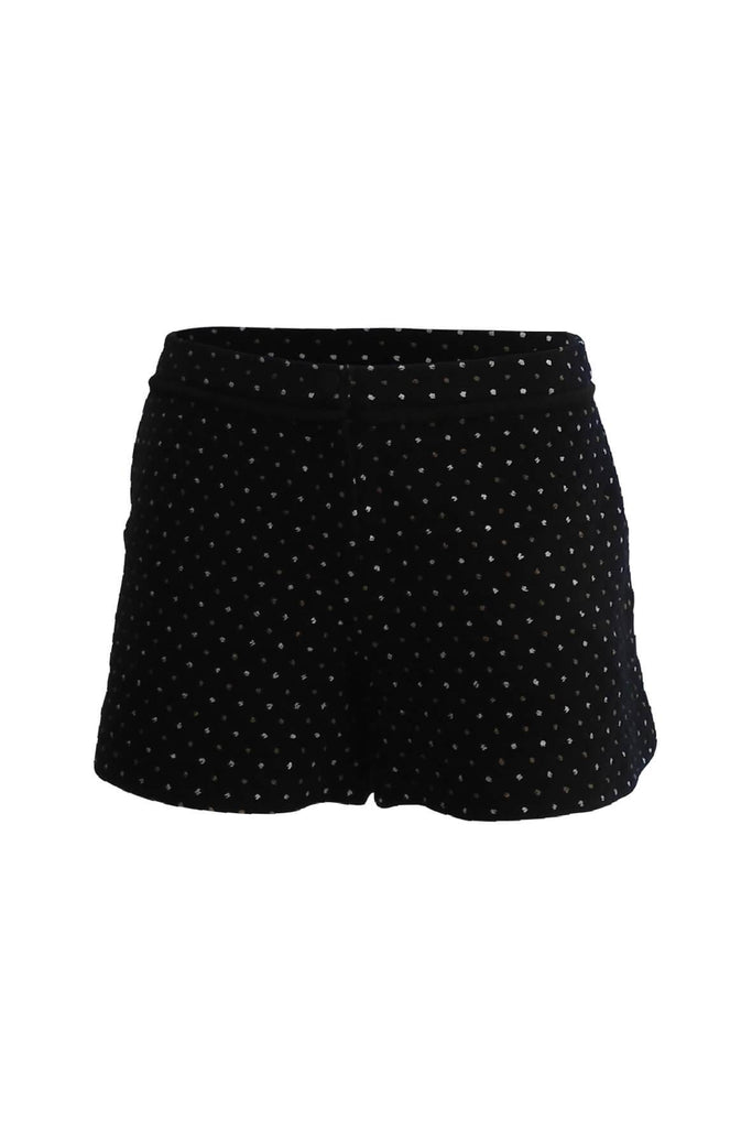LIE Embroidered Polka Dot Shorts - Style Theory Shop