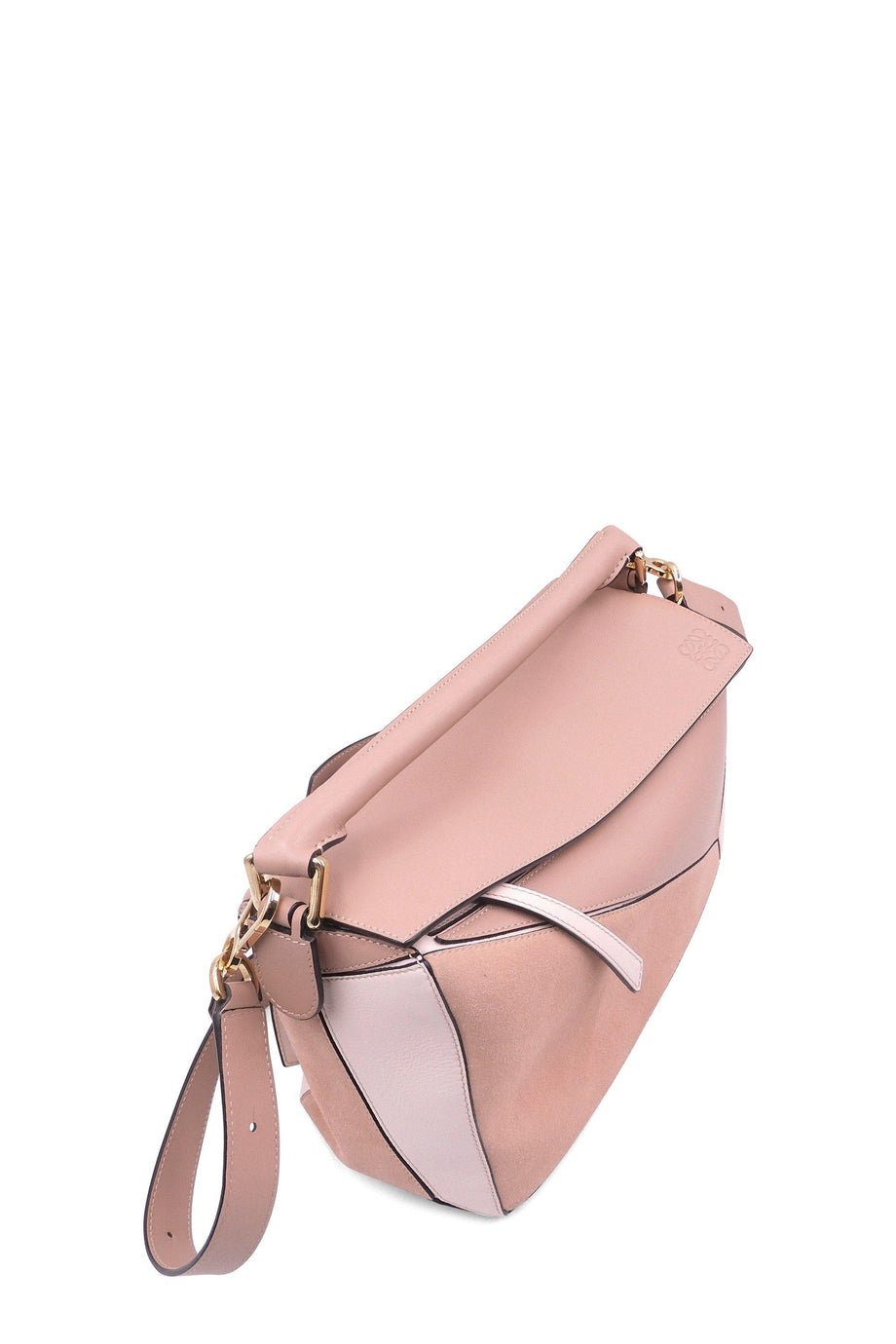 Buy Authentic, Preloved Loewe Medium Puzzle Bag with Suede Nude Cream Bags  from Second Edit by Style Theory