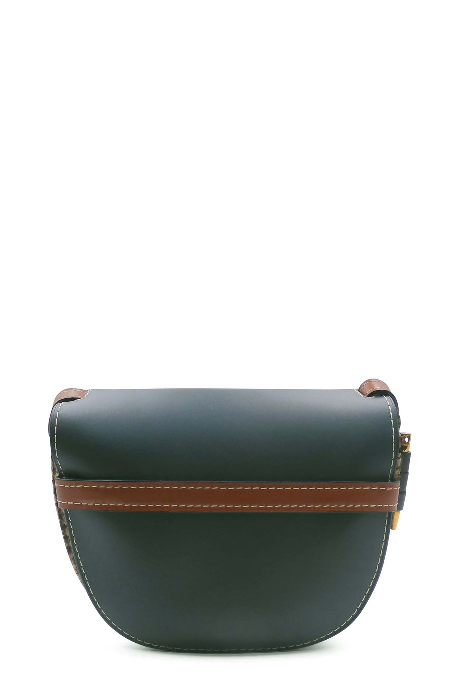 Buy Authentic Preloved Loewe Small Gate Bag Tweed Green Brown Bags from Second Edit by Style Theory