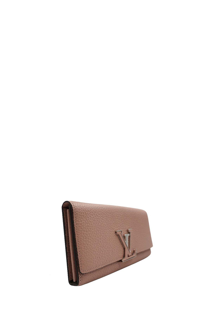 Louis Vuitton x Yayoi Kusama Capucines Compact Wallet Black