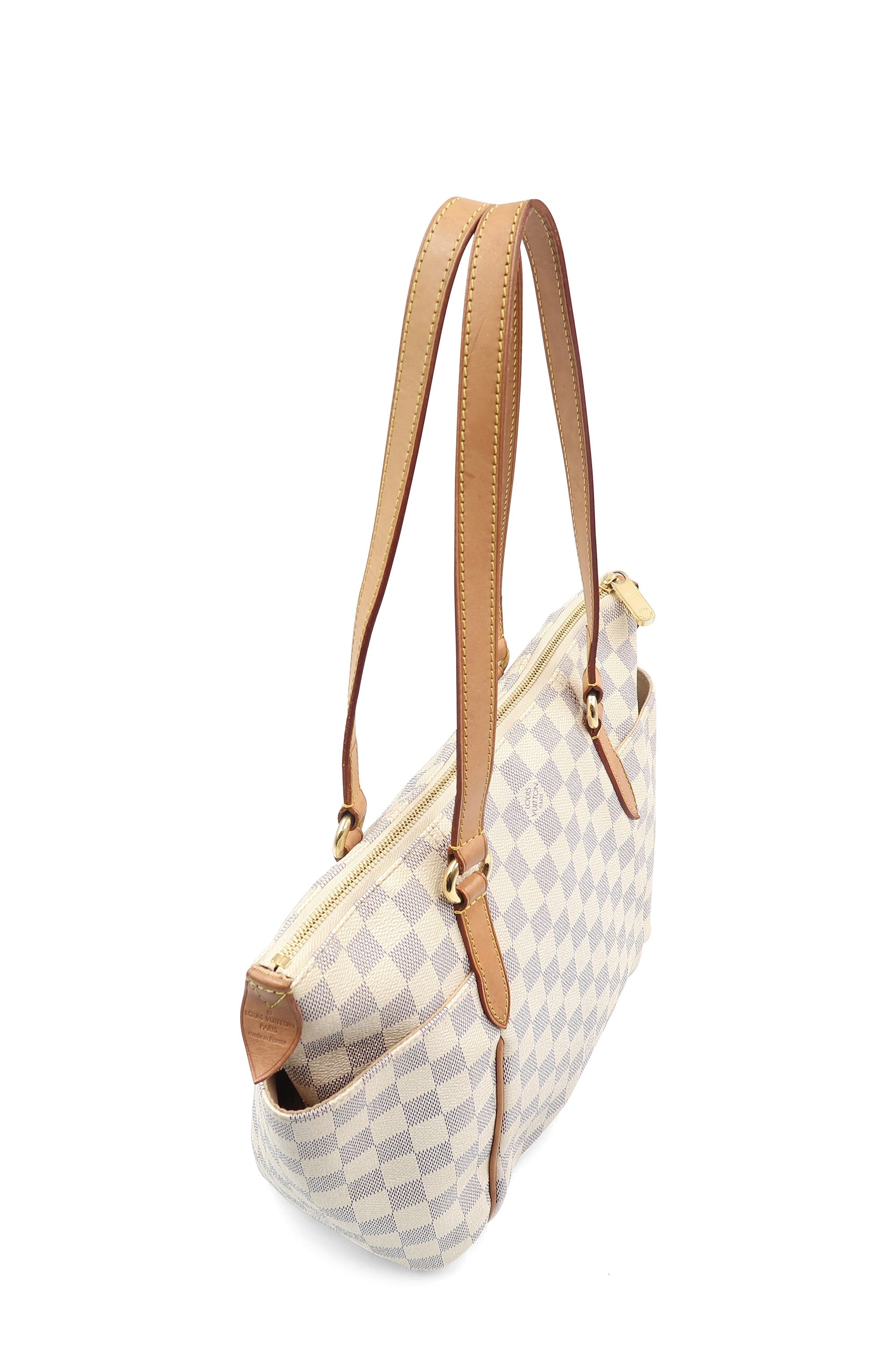 Louis Vuitton, Bags, Beautifulauthentic Louis Vuitton Damier Azur Totally  Pm Shoulder Bag
