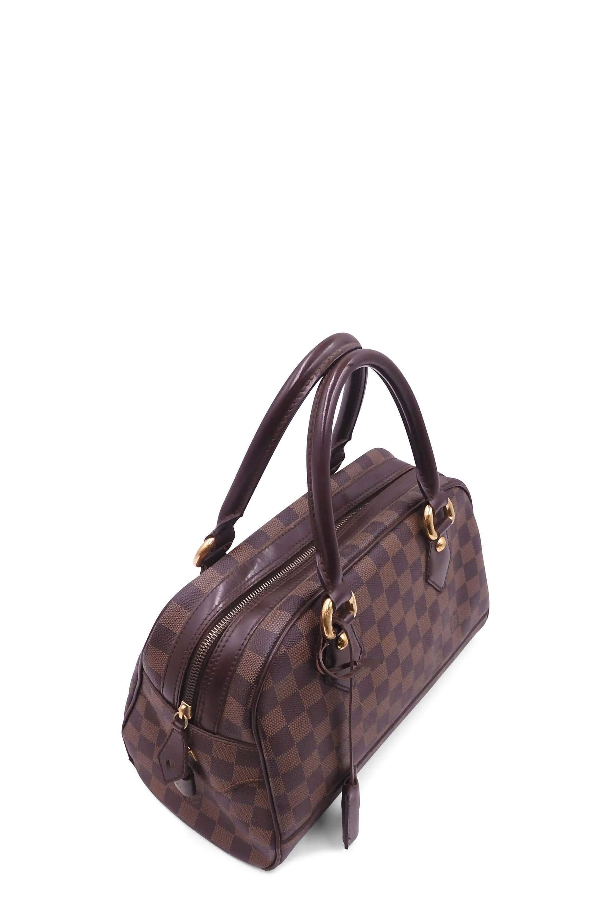Louis Vuitton Duomo Damier Ebene Double Top Handle Bag on SALE