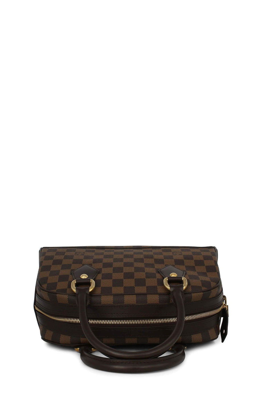 Louis Vuitton Duomo Damier Ebene Shoulder Bag Used (6621)