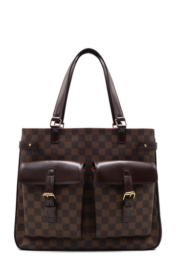 Louis Vuitton Vintage Damier Ebene Uzes in Brown