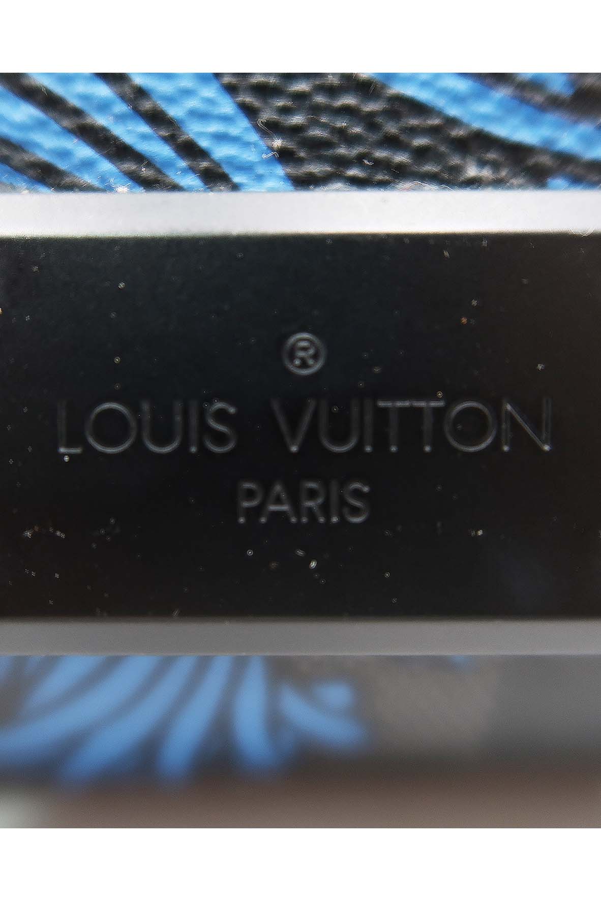Louis Vuitton Graphite Damier Monogram Canvas Christopher Nemeth Blue