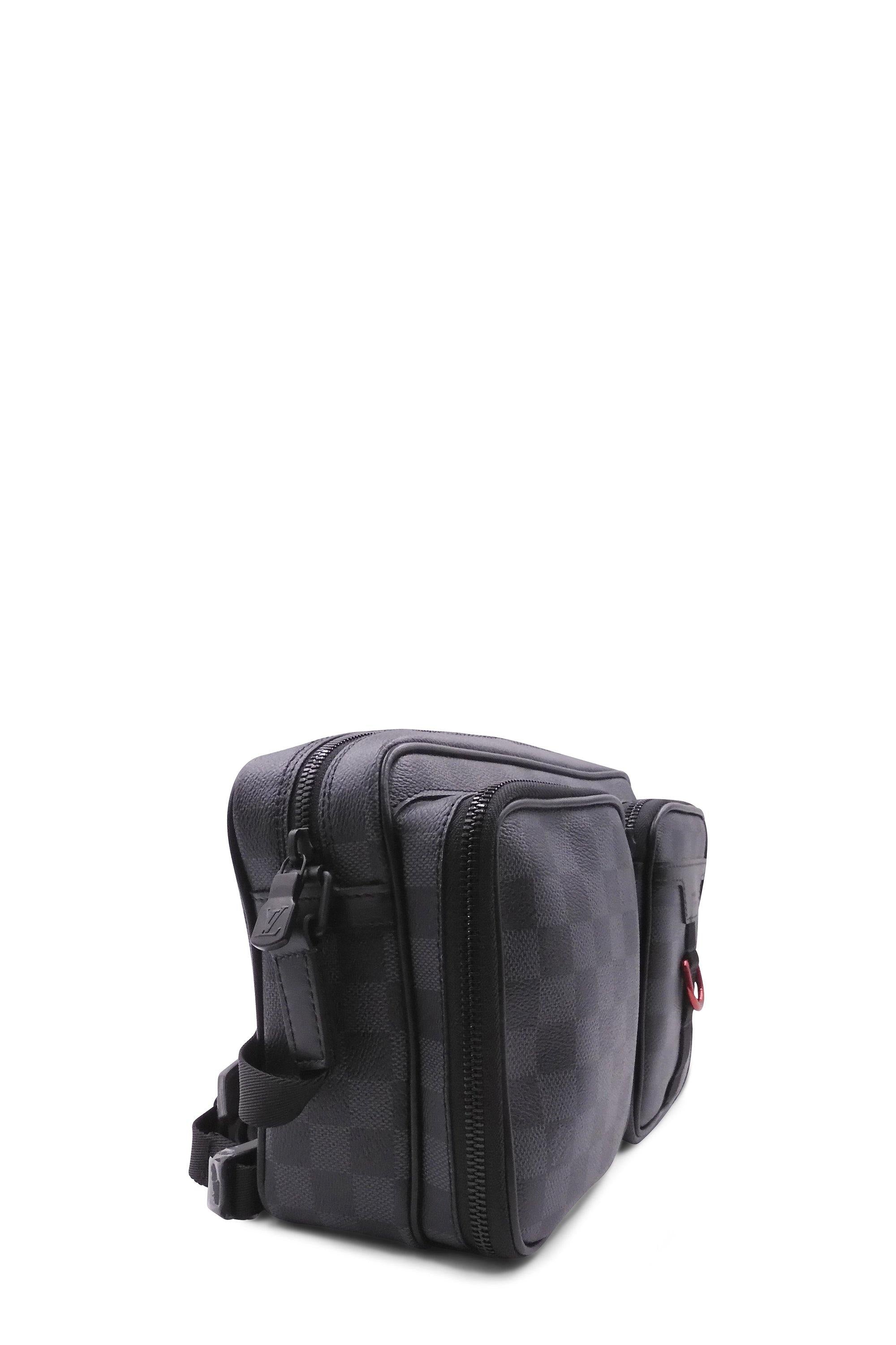 Sold New Louis Vuitton Graphite Utility Messenger Bag