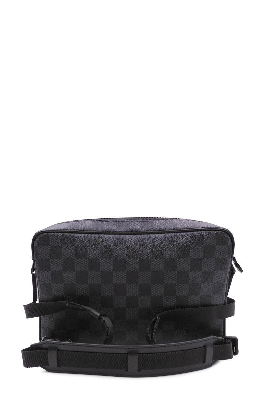 Louis Vuitton Utility Messenger Damier Graphite Black