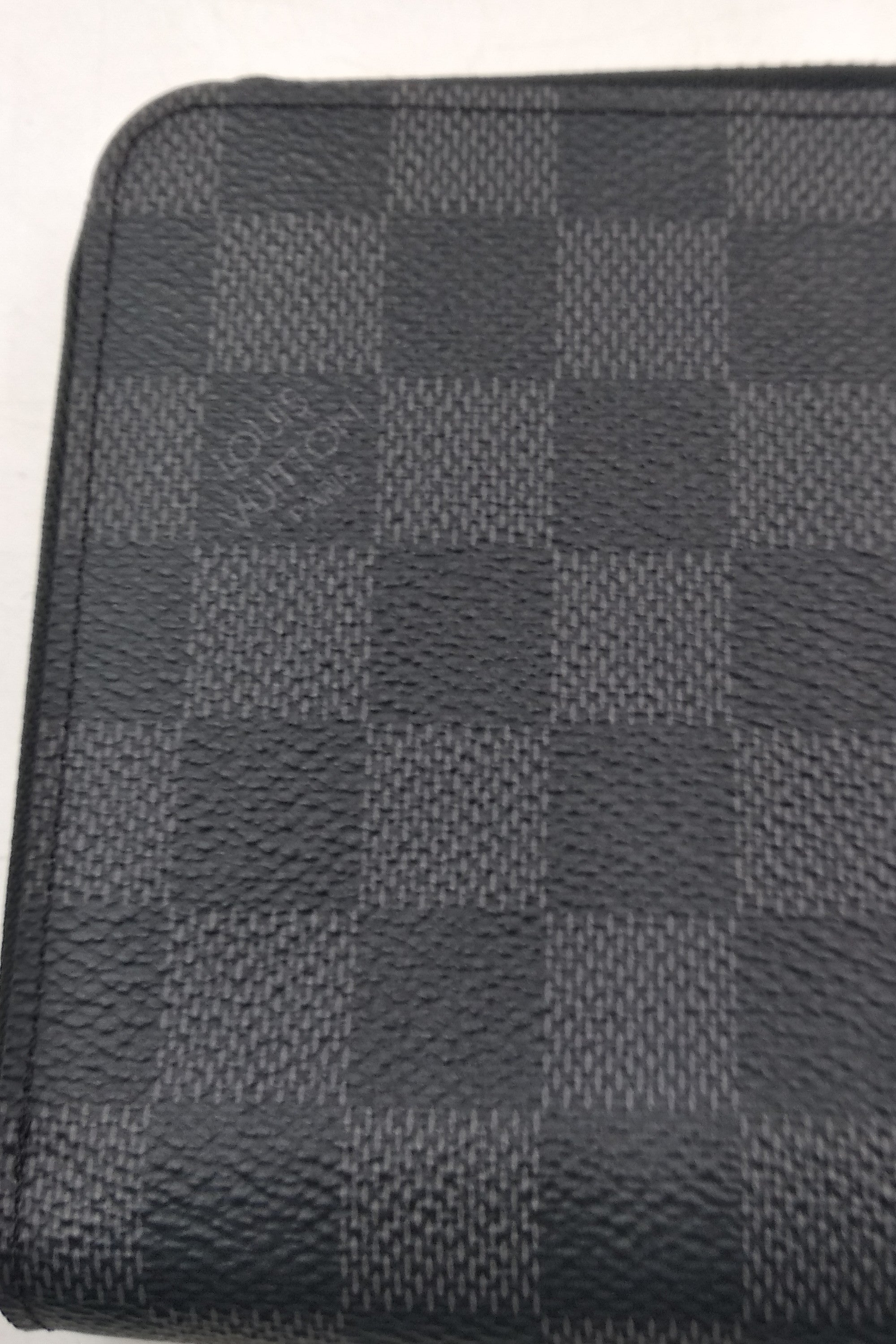 Louis Vuitton Zippy Organizer Damier Graphite Black 1325143