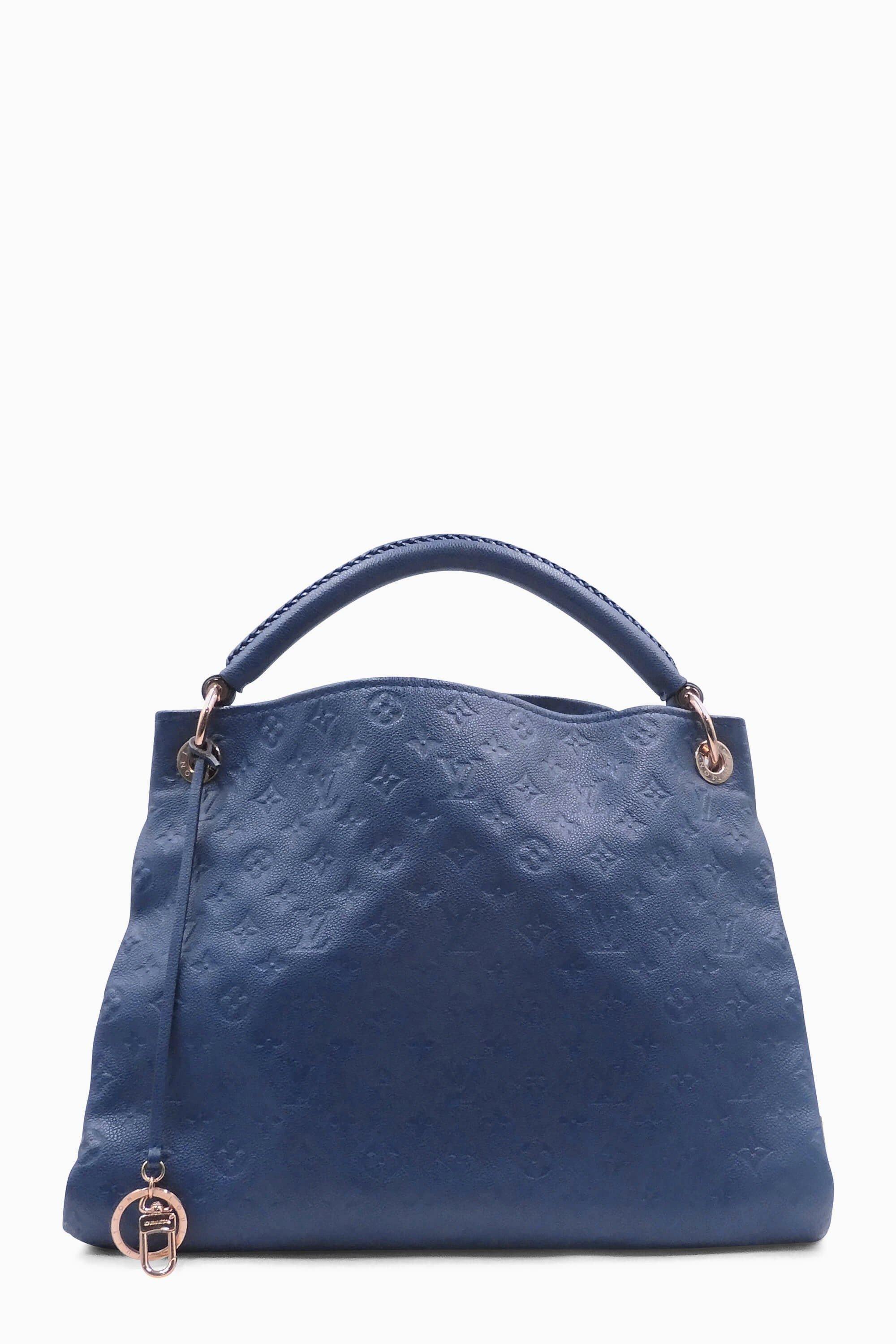 Louis Vuitton Monogram Empreinte Artsy MM - Blue Totes, Handbags