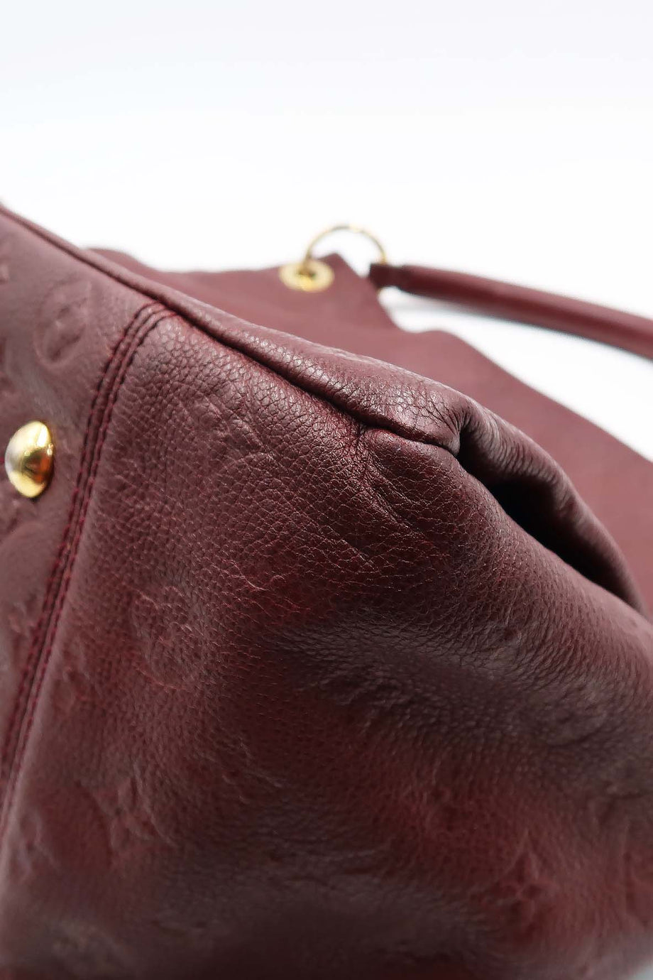 Louis Vuitton Artsy MM Empreinte Leather Hobo Bag Black