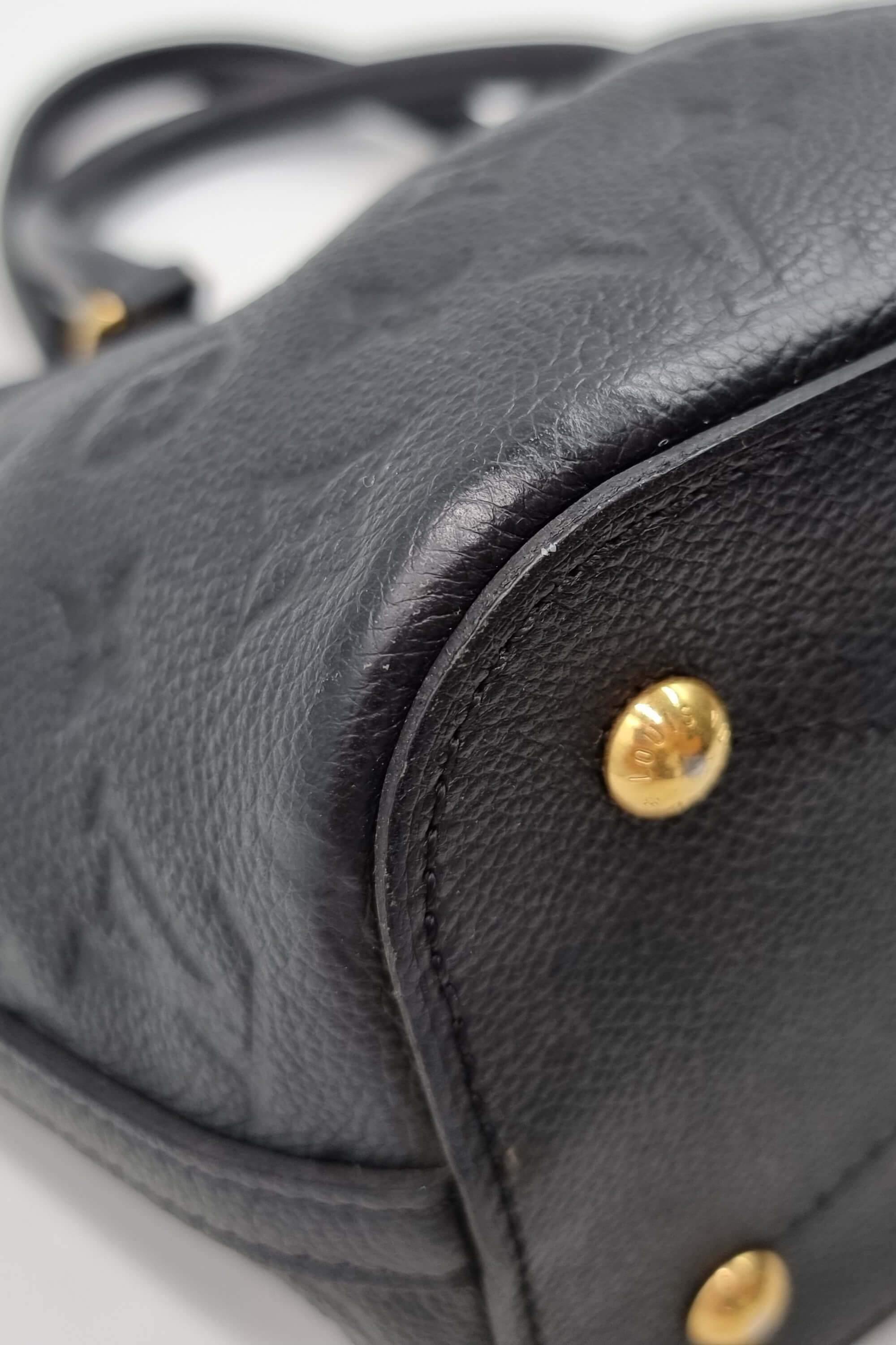 LOUIS VUITTON Mazarine Empreinte PM Handbag in Black - More Than You Can  Imagine