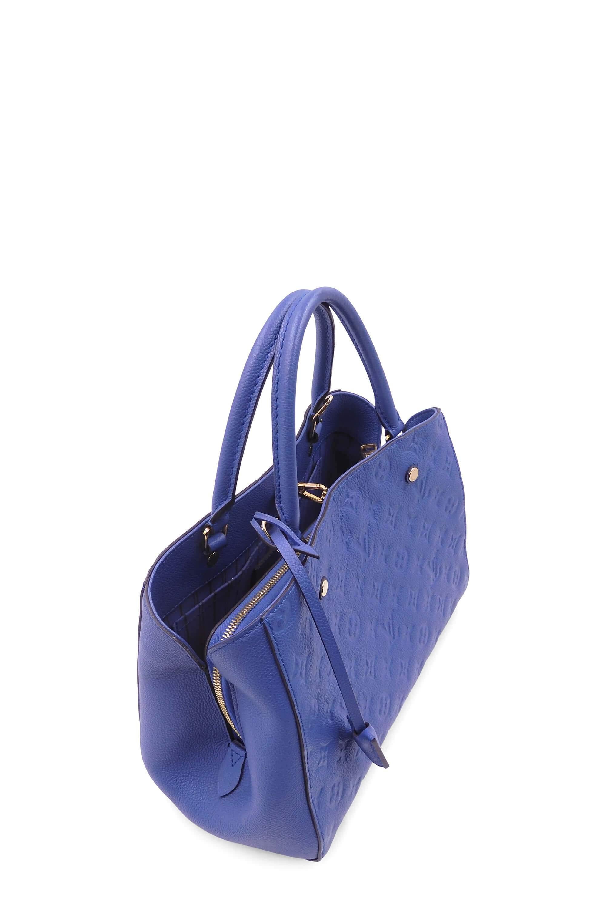 Preloved Louis Vuitton Montaigne BB Empreinte Monogram Bag with Crossb –  KimmieBBags LLC