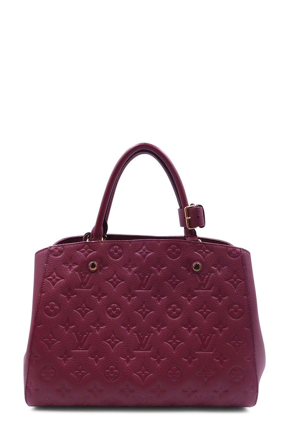 Buy Authentic, Preloved Louis Vuitton Empreinte Artsy MM Maroon Bags from  Second Edit by Style Theory
