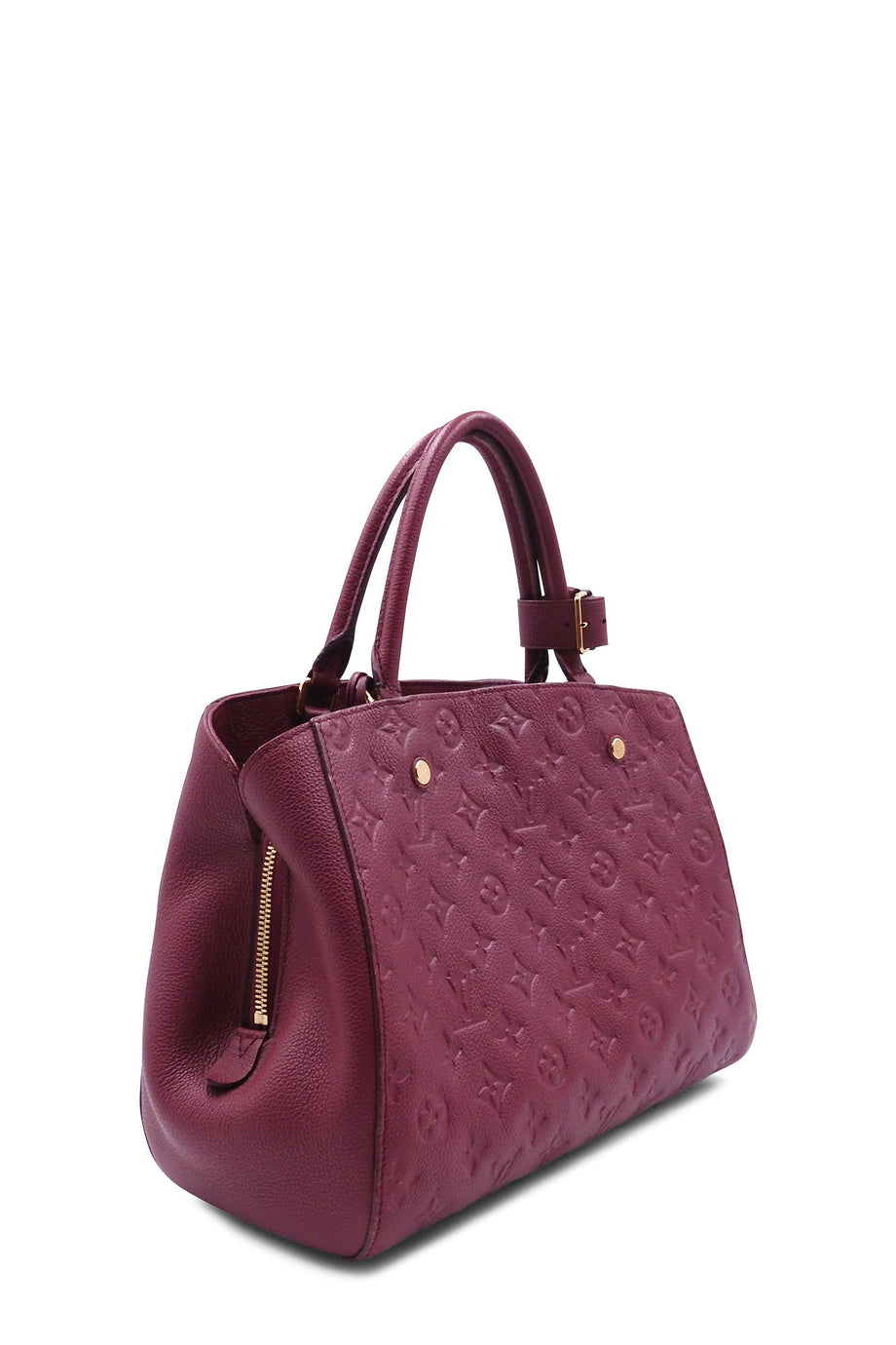 Buy Authentic, Preloved Louis Vuitton Empreinte Artsy MM Maroon Bags from  Second Edit by Style Theory