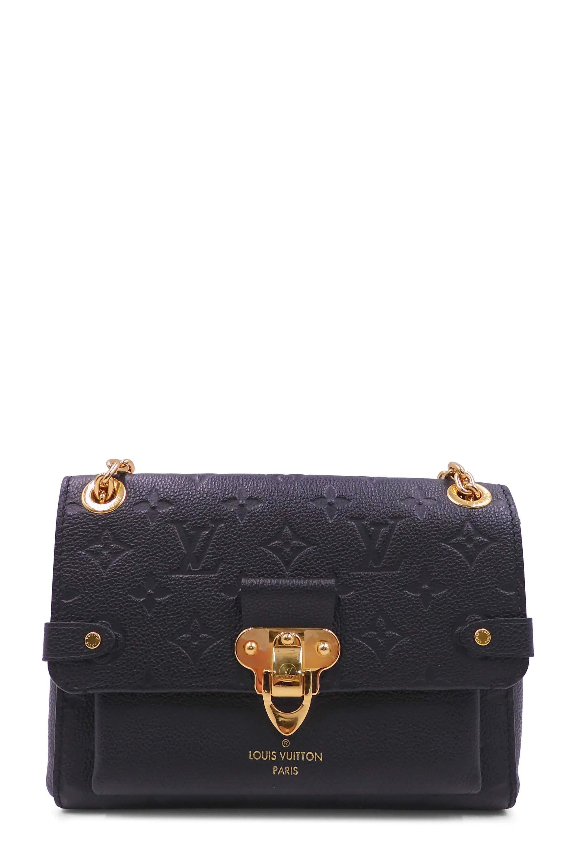 Louis Vuitton Vavin Wallet on Chain, Black Empreinte Leather, Preowned in  Dustbag WA001 - Julia Rose Boston