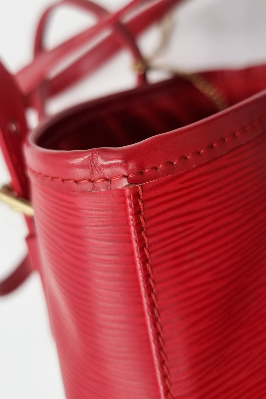 Buy Authentic, Preloved Louis Vuitton Epi Petit Bucket Tote Red Bags from  Second Edit by Style Theory