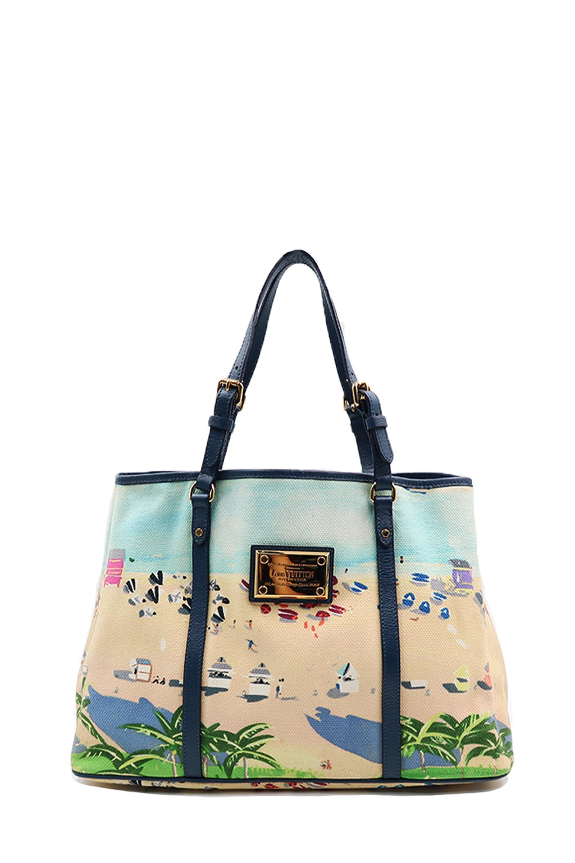 Louis Vuitton Ailleurs Cabas Limited Edition Printed Canvas GM at
