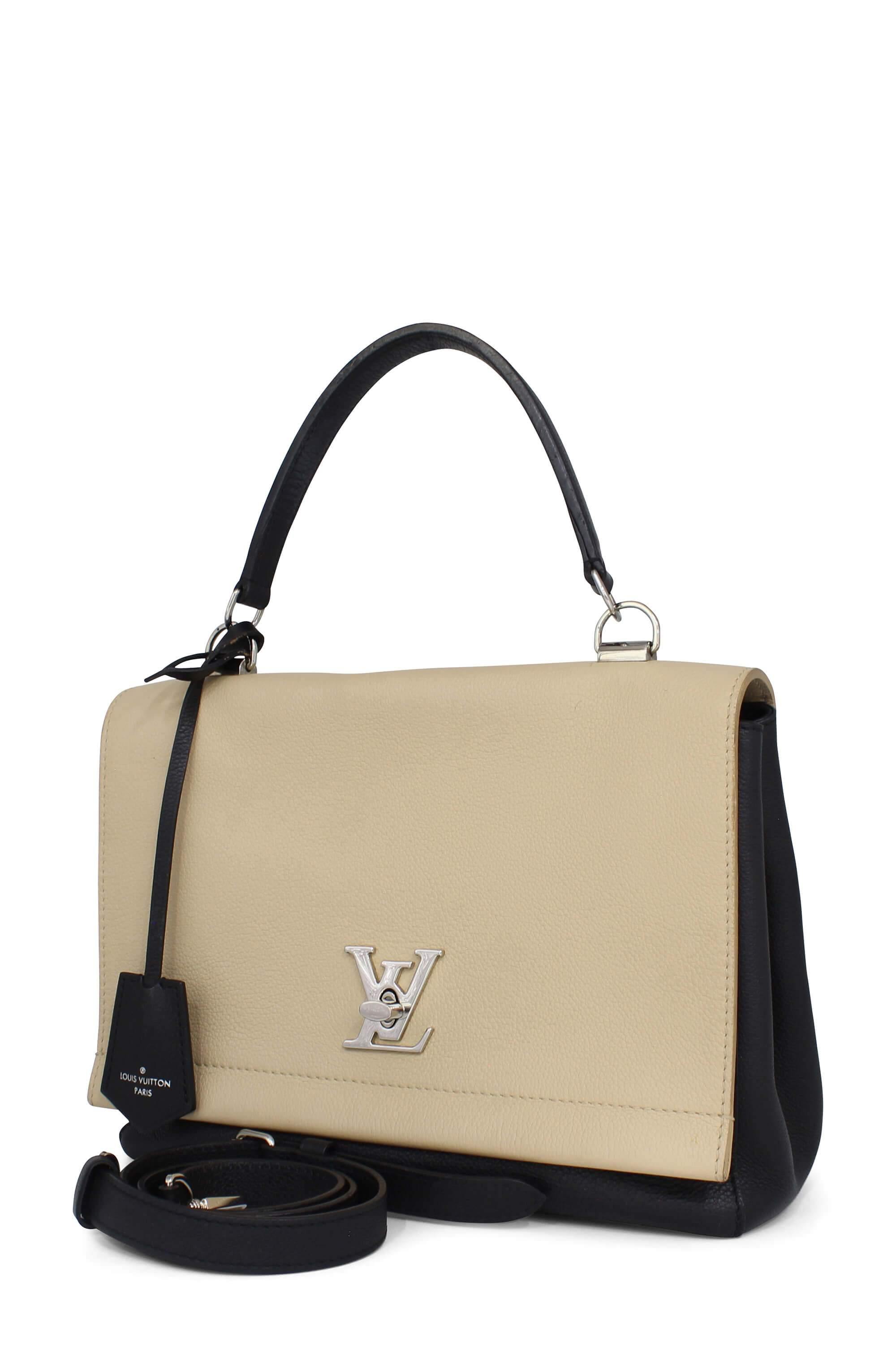 Buy Authentic, Preloved Louis Vuitton Lockme Ever MM Black Bags from Second  Edit by Style Theory
