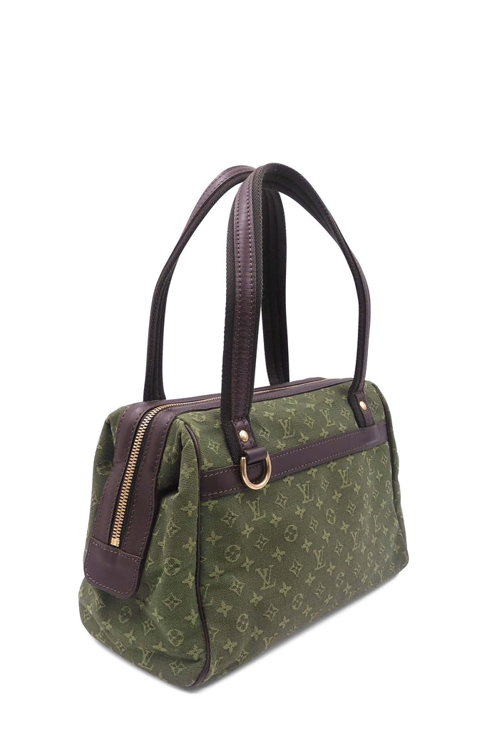 Louis Vuitton Mini Lin Josephine PM Green Khaki - Style Theory Shop
