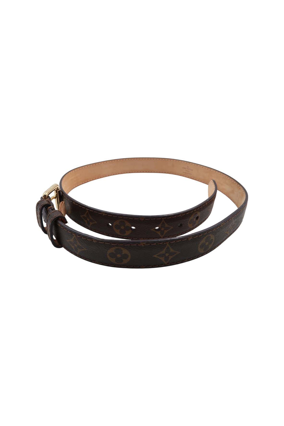 Louis Vuitton Ceinture Pochette LV Monogram Buckle - Brown Belts,  Accessories - LOU808954