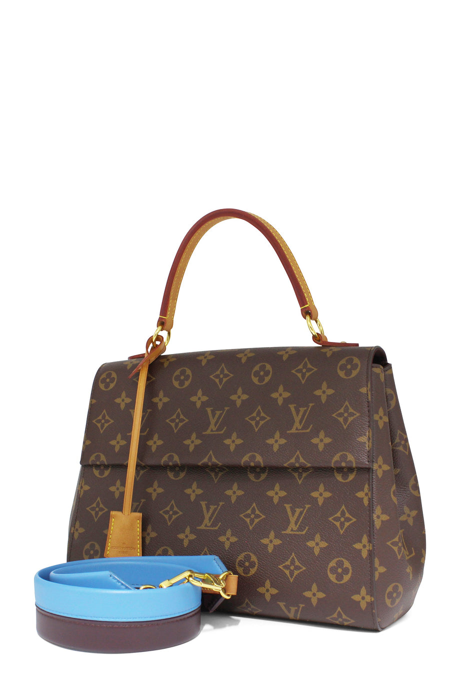 Buy Authentic, Preloved Louis Vuitton Monogram Cluny MM Brown Bags from  Second Edit by Style Theory