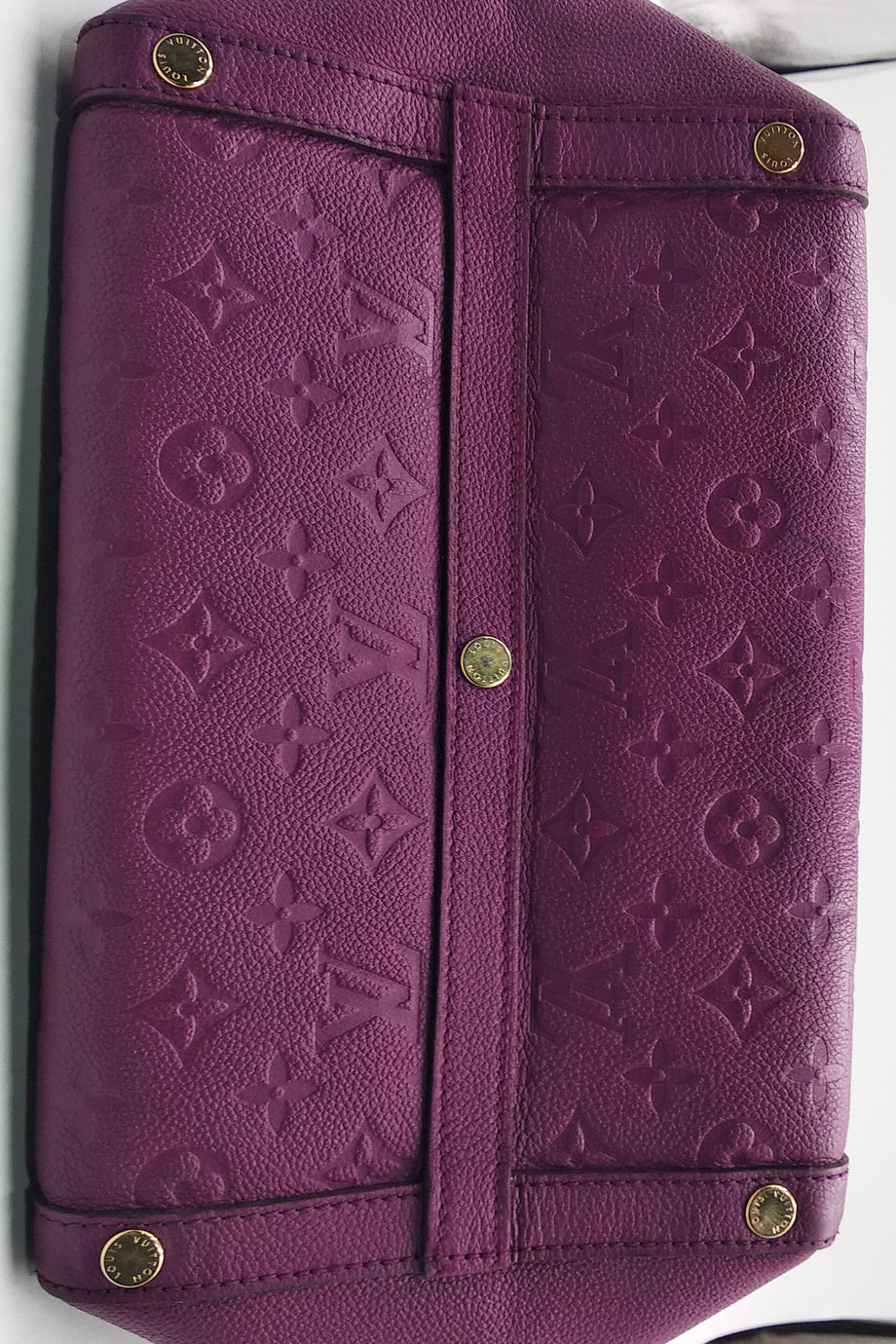 Buy Authentic, Preloved Louis Vuitton Monogram Empreinte Marais MM  Amethyste Bags from Second Edit by Style Theory