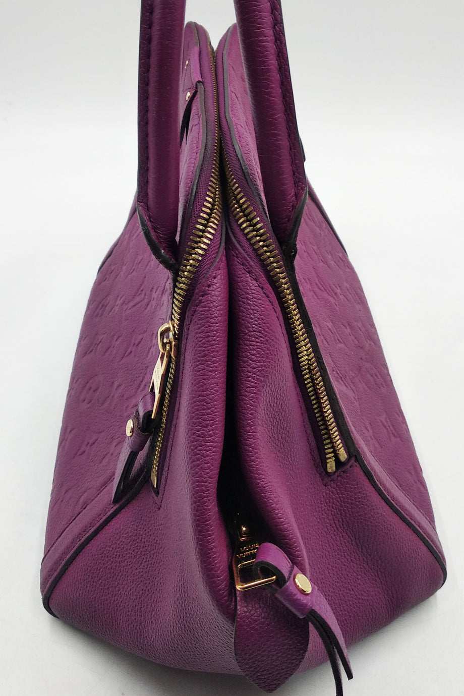 LOUIS VUITTON Marais MM Empreinte Monogram Hobo Bag Amethyste