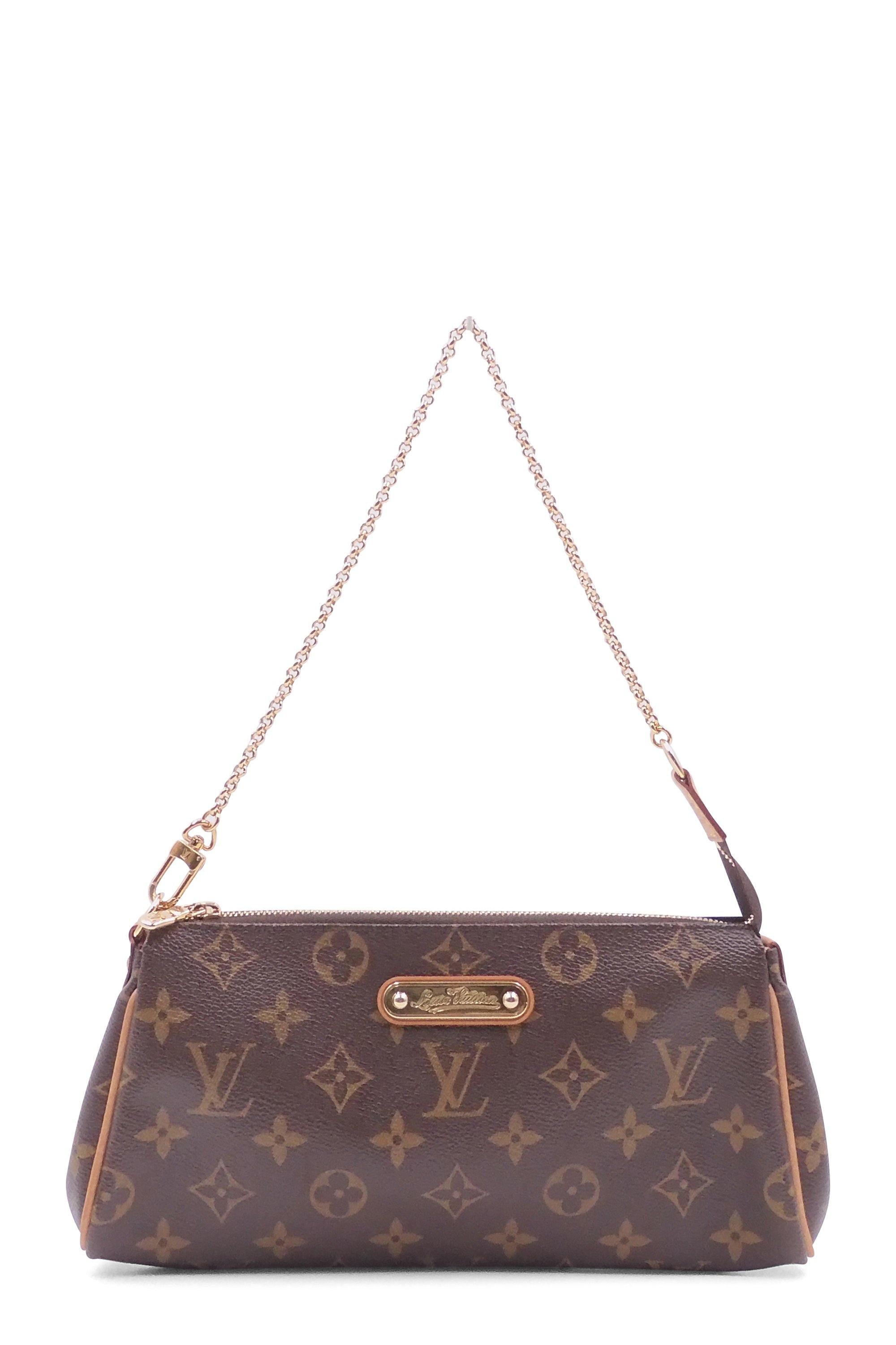 Buy Authentic, Preloved Louis Vuitton Monogram Eva Clutch on Strap Brown  Bags from Second Edit by Style Theory