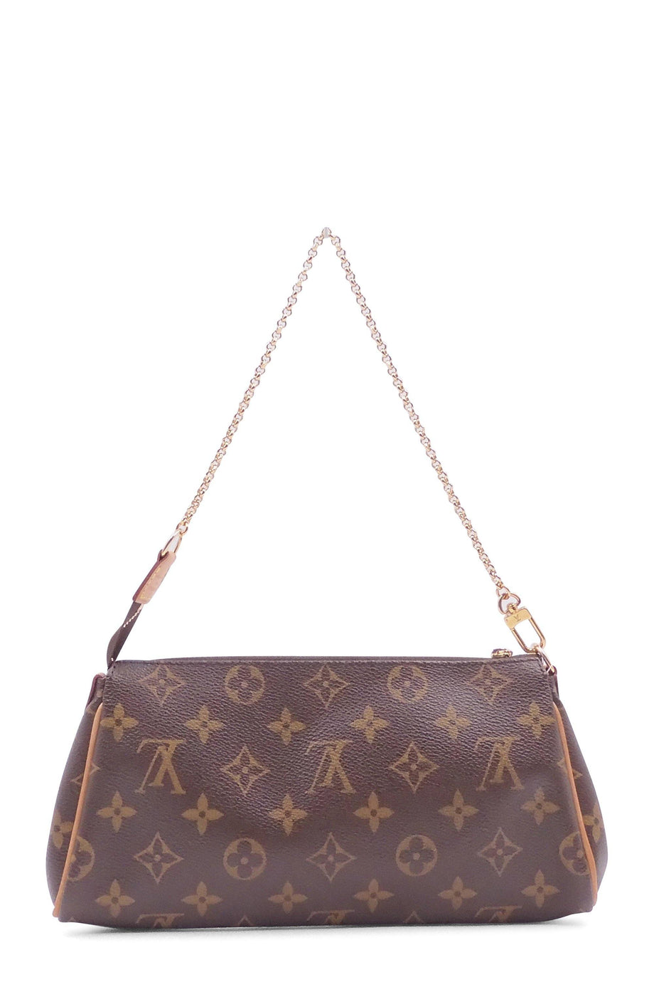 Louis Vuitton Monogram Eva Pochette With Strap N55213 Brown Cloth