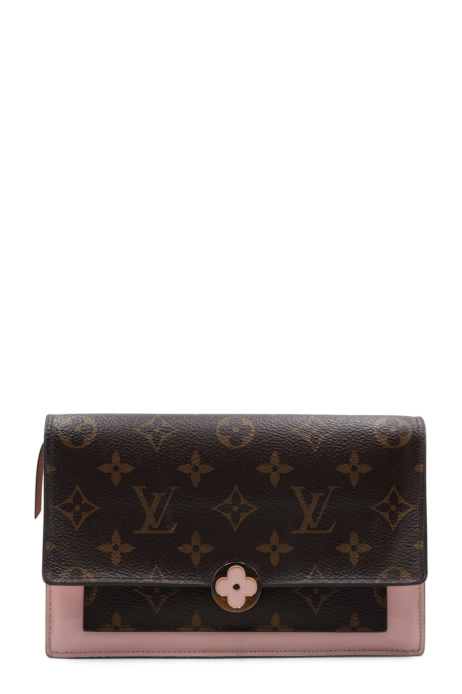 NTWRK - Preloved Louis Vuitton Monogram Flore Chain Wallet on