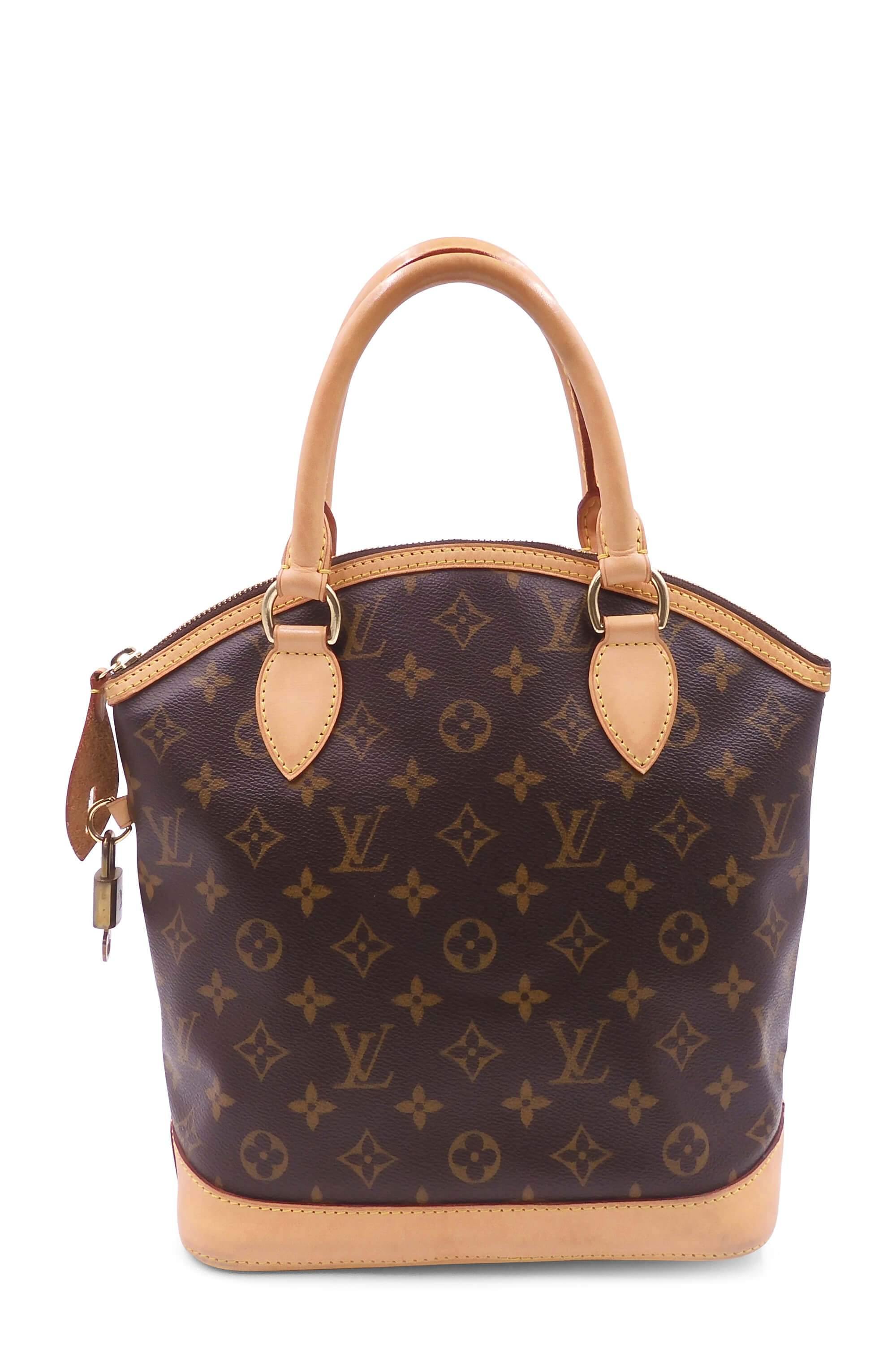 Buy Authentic, Preloved Louis Vuitton Monogram Lockit Vertical Brown Bags  from Second Edit by Style Theory