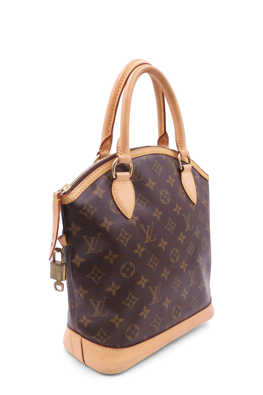 Buy Authentic, Preloved Louis Vuitton Monogram Lockit Vertical Brown Bags  from Second Edit by Style Theory