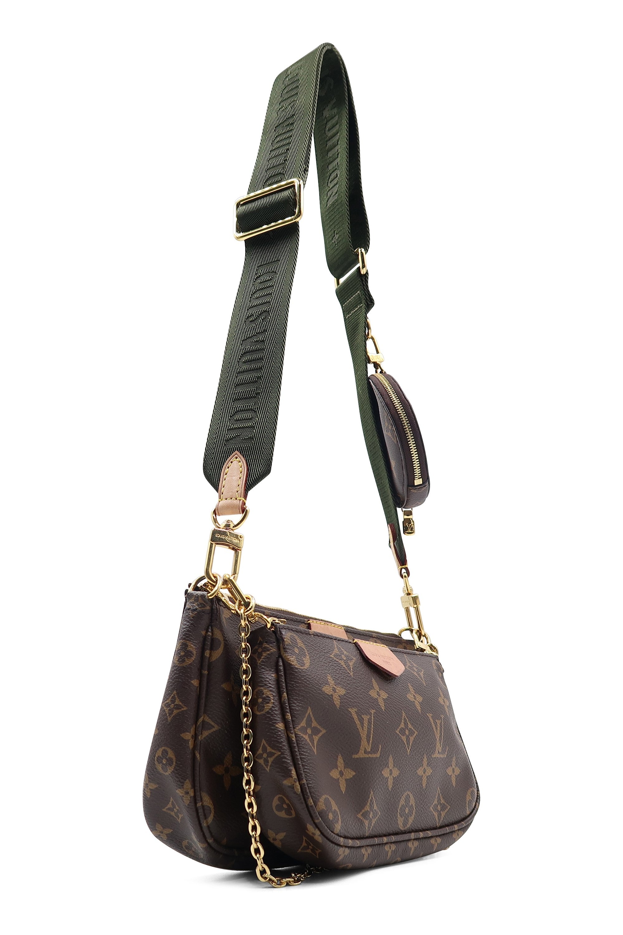 Louis Vuitton // 2001 Brown Monogram Pochette Accessoires Bag – VSP  Consignment