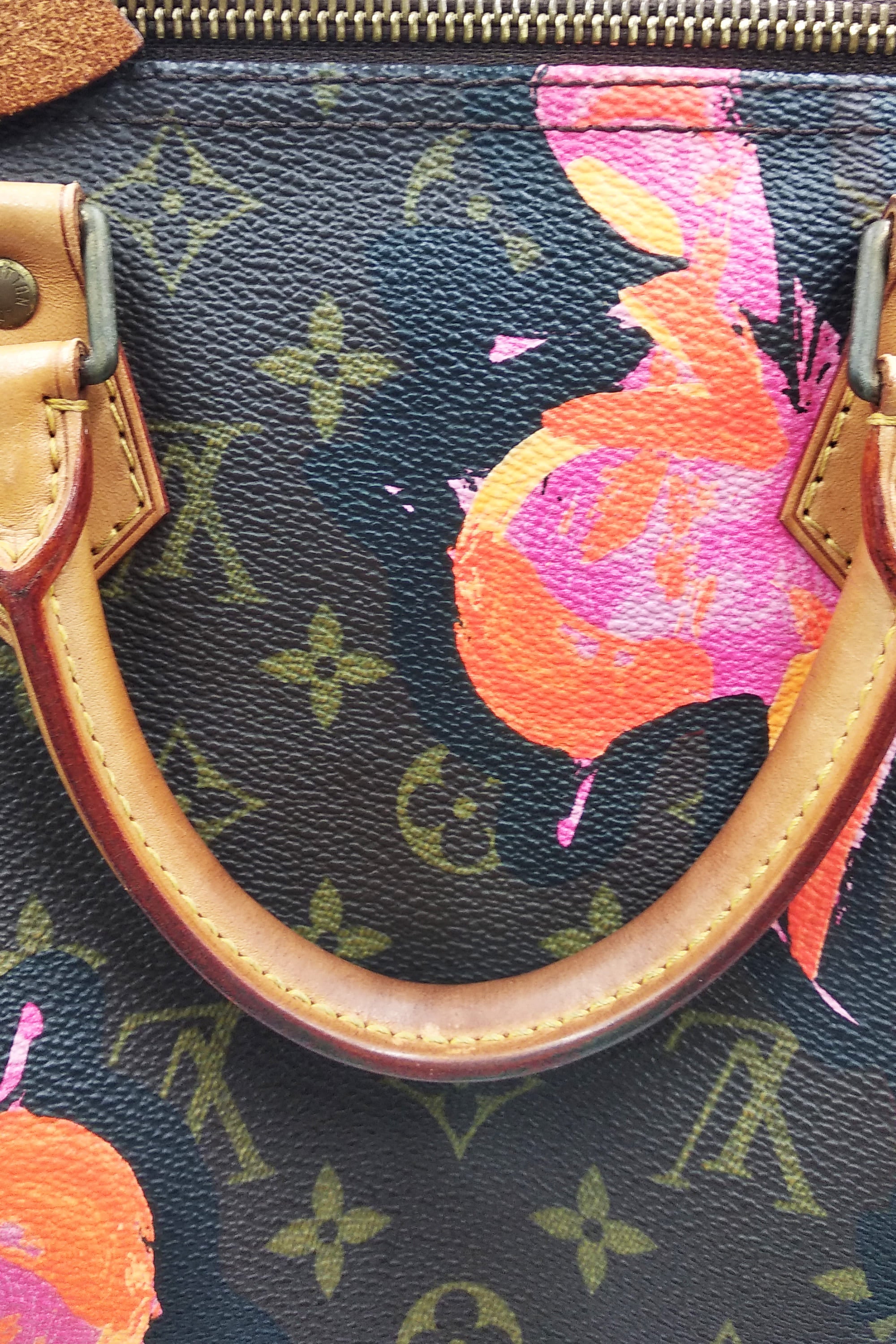 Buy Authentic, Preloved Louis Vuitton Monogram Roses Speedy 30 Brown Red  Bags from Second Edit by Style Theory