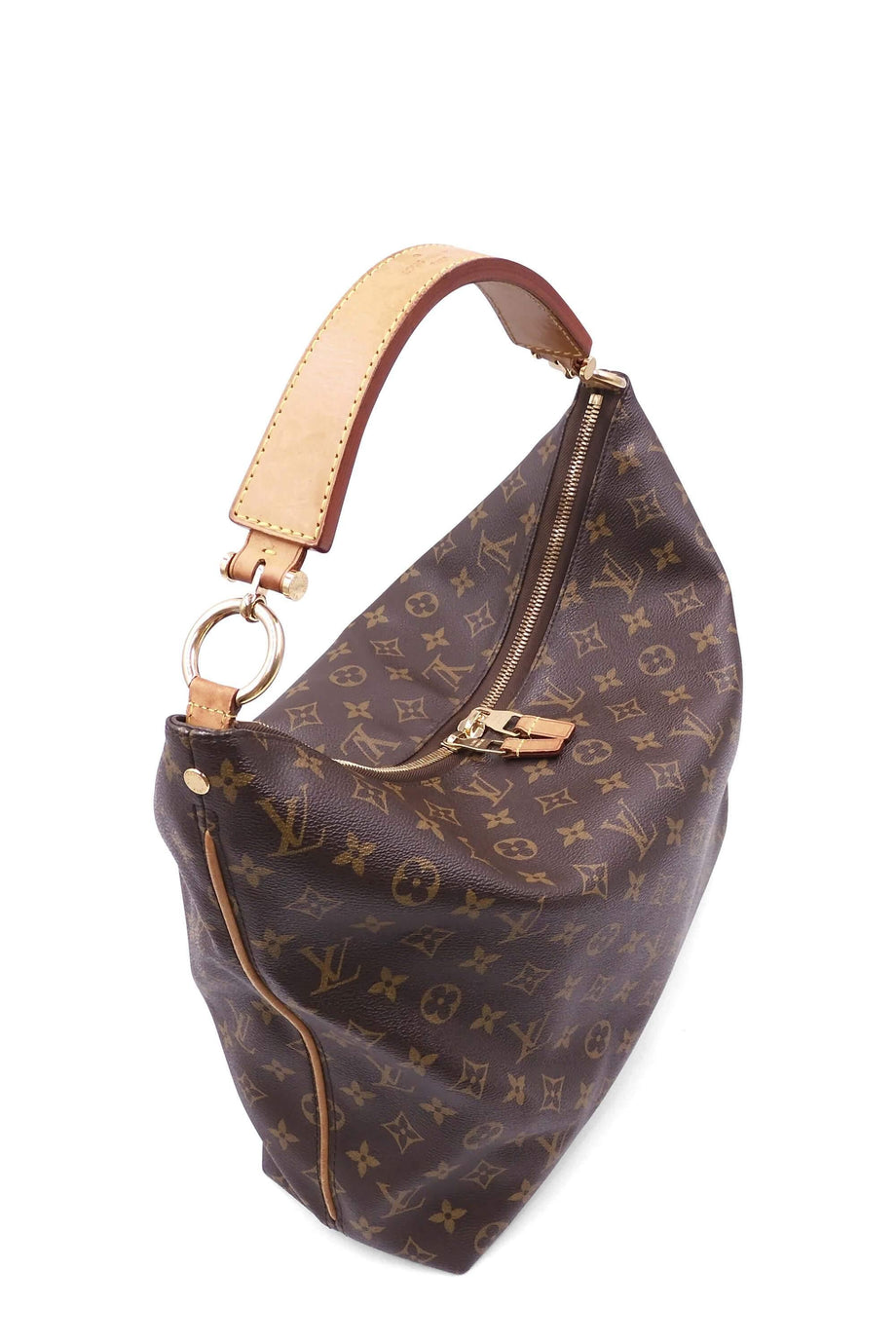 Brown Louis Vuitton Monogram Sully MM Hobo Bag – Designer Revival