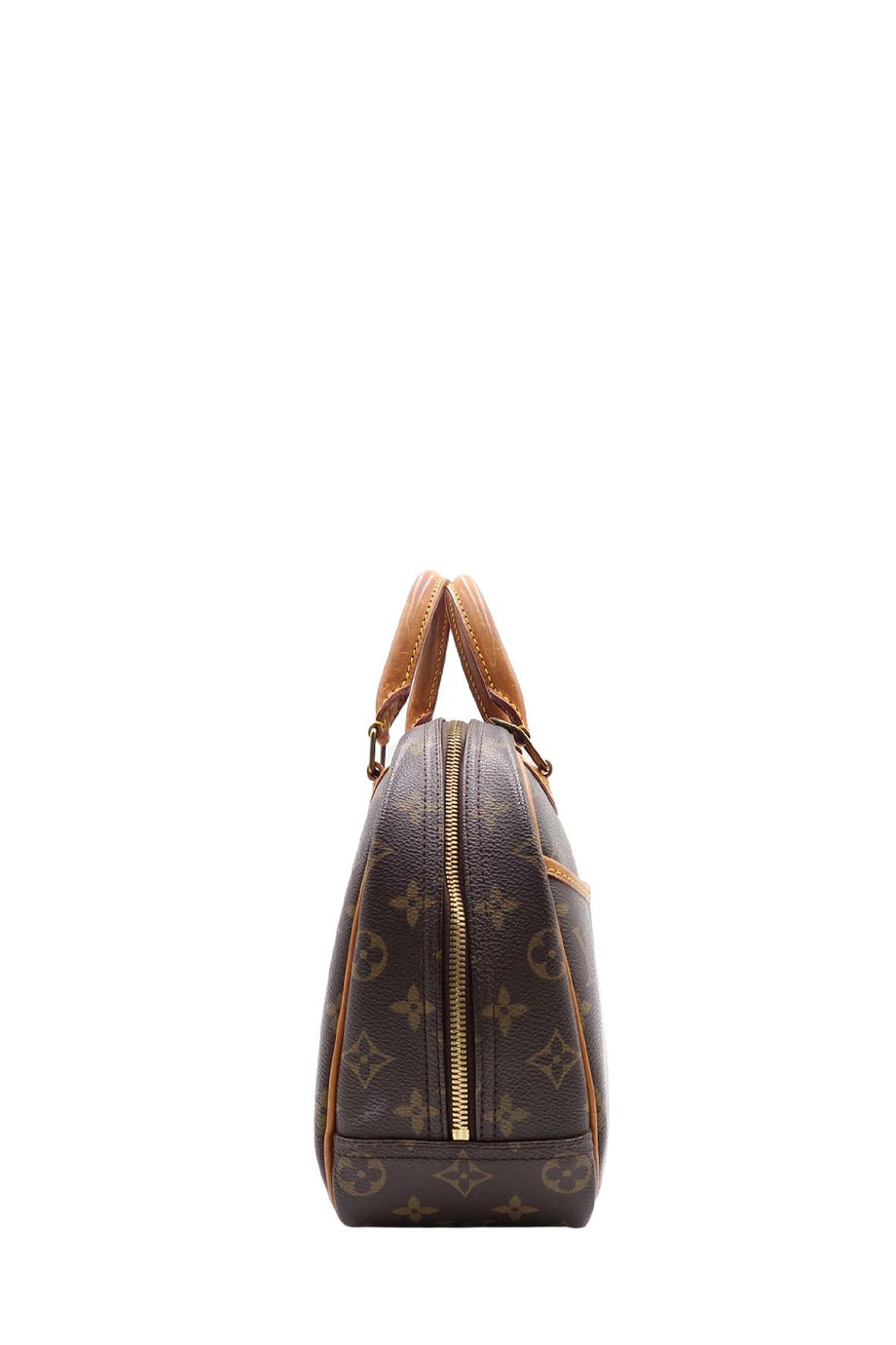 Brown Louis Vuitton Monogram Trouville Satchel – Designer Revival