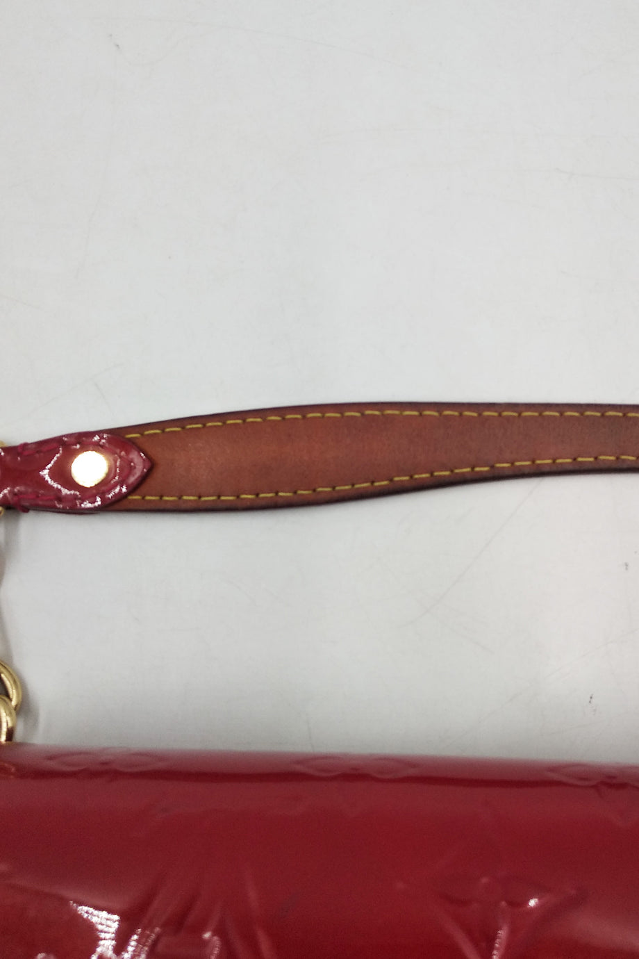 Sell Louis Vuitton Red Monogram Vernis Rodeo Drive Shoulder Bag - Gold/Red