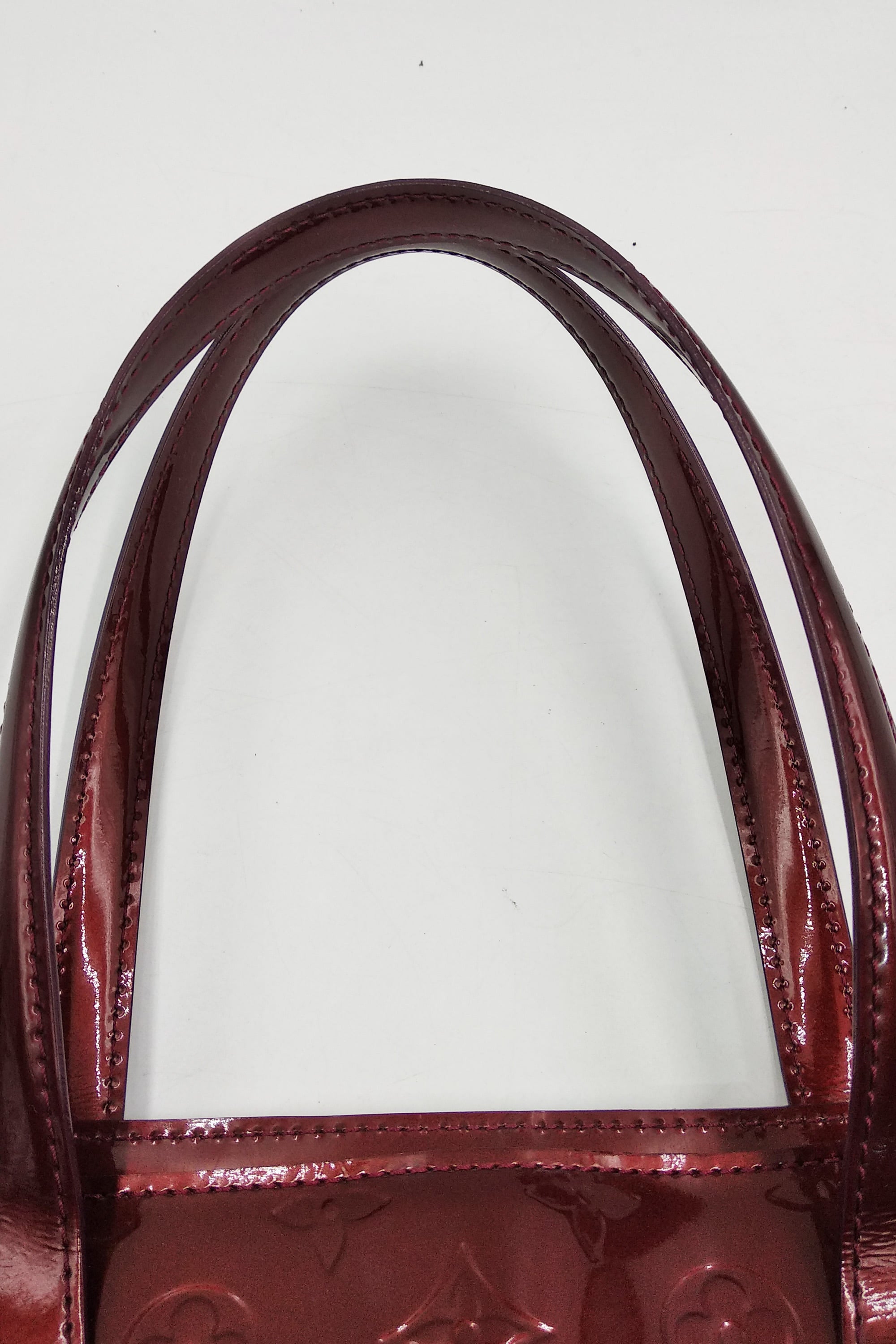 Louis Vuitton // Burgundy Vernis Wilshire GM Bag – VSP Consignment