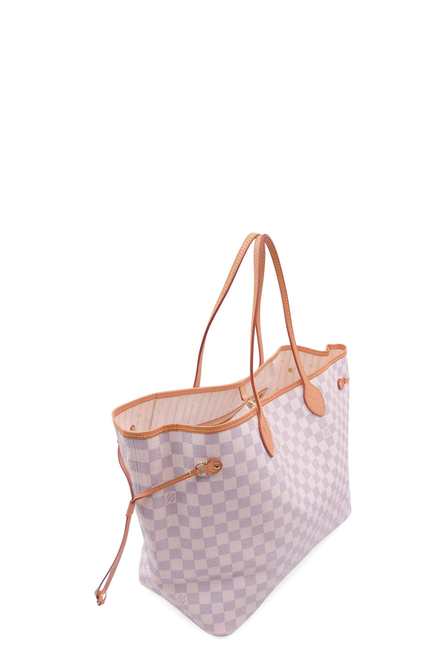 Louis Vuitton Damier Azur Neverfull GM - White Totes, Handbags - LOU720799